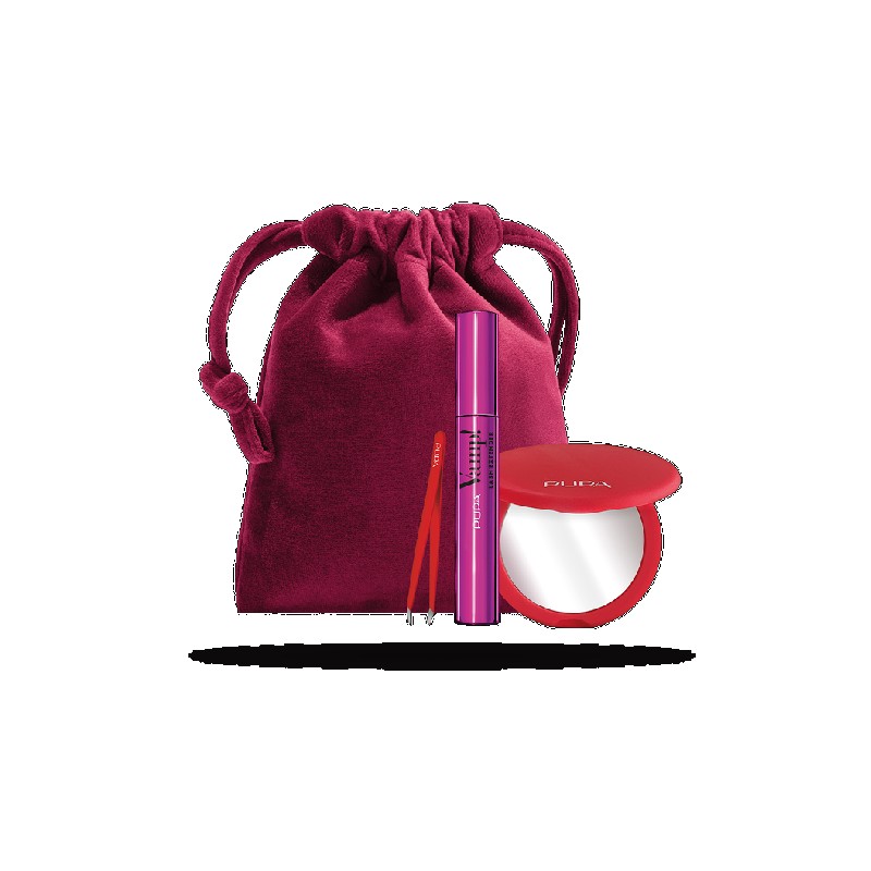 Kit Vamp! Lash Extender, Mirror And Tweezers