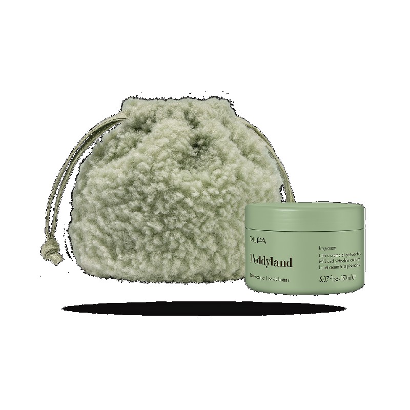Coffret Teddyland Beurre pour le corp - Lait et crème de pistache