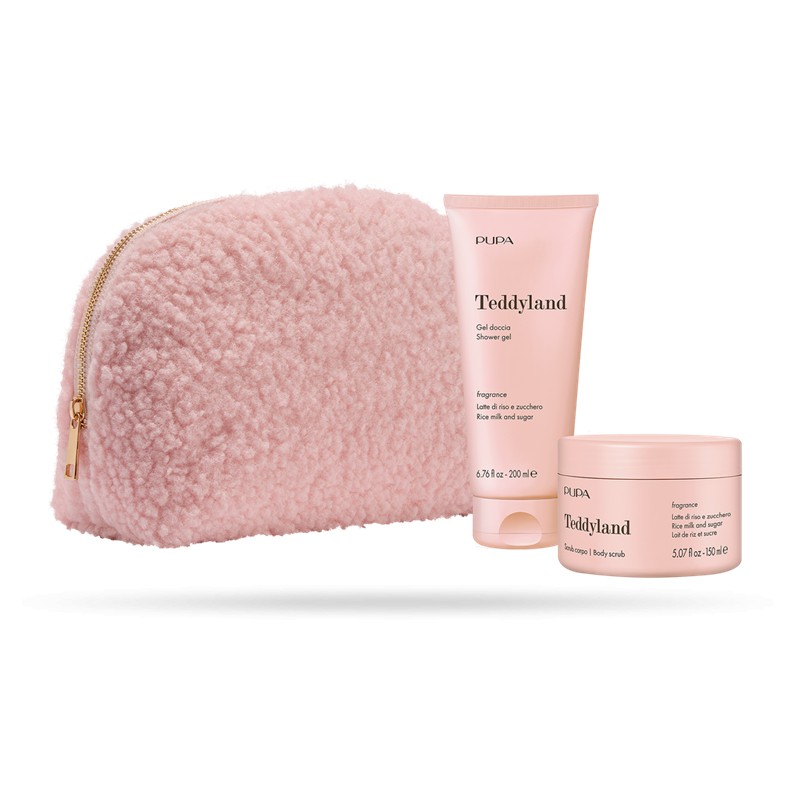 Teddyland  Gel douche et Gommage Lait de riz et sucre