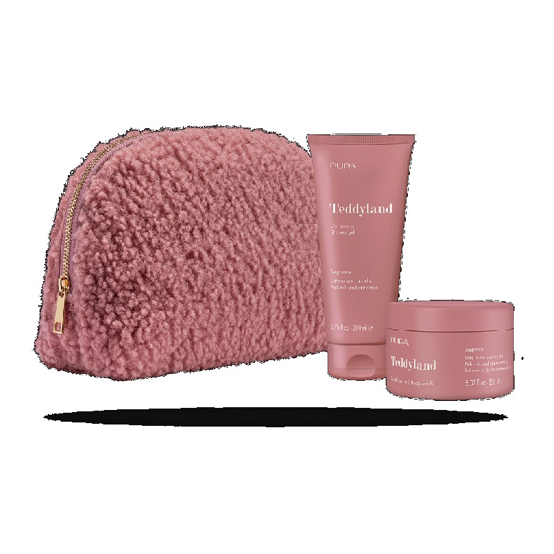 Teddyland  Gel douche et Gommage Lait rose et cannelle