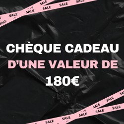 Chèque cadeau d'une valeur...