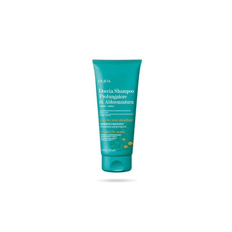 Shampooing douche prolongateur de bronzage
