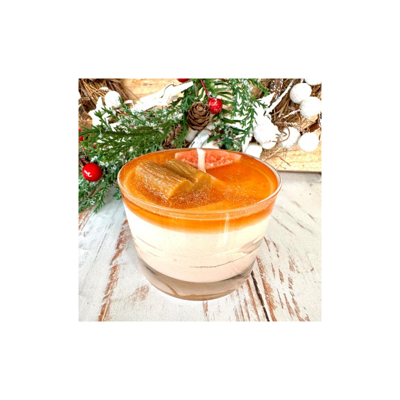 Bougie petite verrine VIN CHAUD